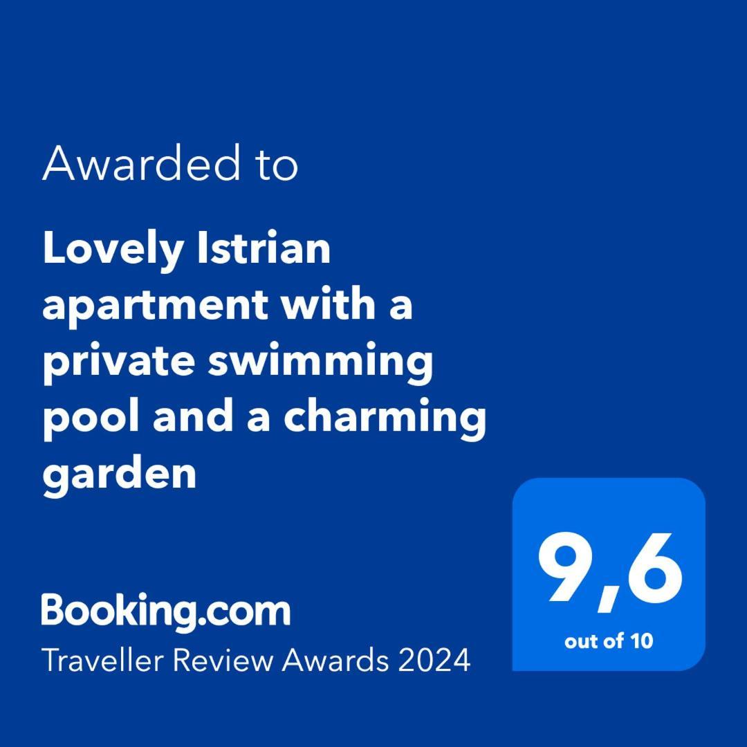 Lovely Istrian Apartment With A Private Swimming Pool And A Charming Garden Banjole Exterior photo
